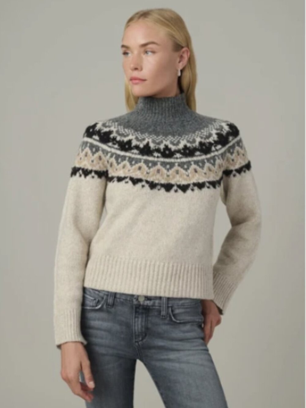 JOE'S The Celeste Fair Isle Sweater Size XS-MSRP$248